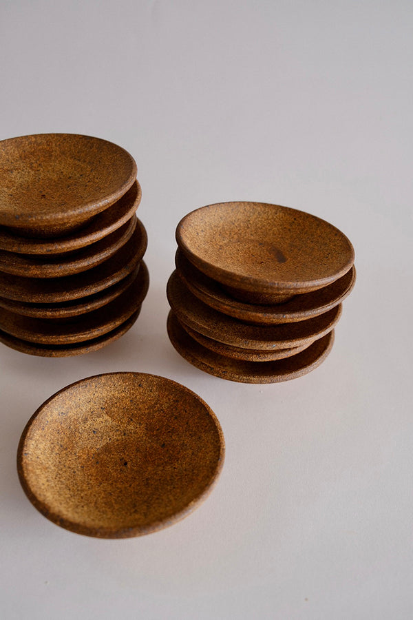 Stoneware Desert Incense Dish