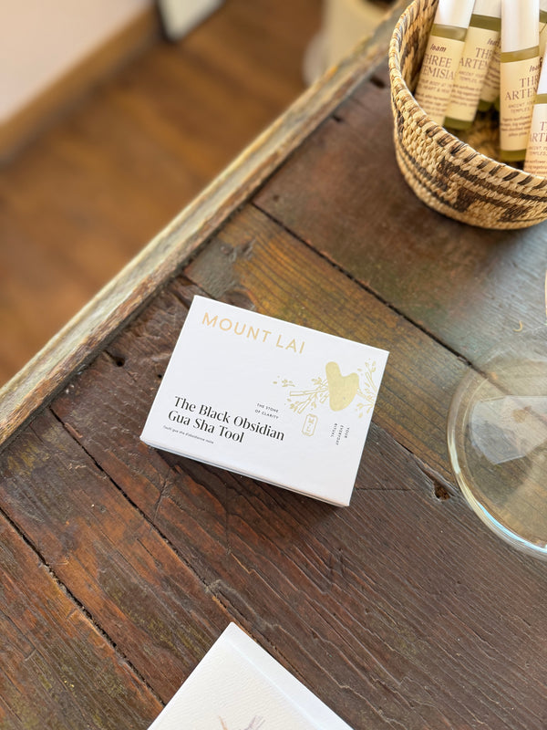 Obsidian Gua Sha Tool