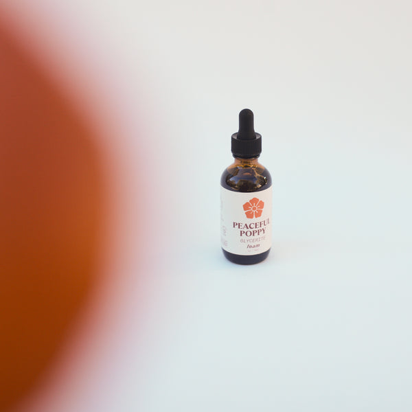 Peaceful Poppy Glycerite